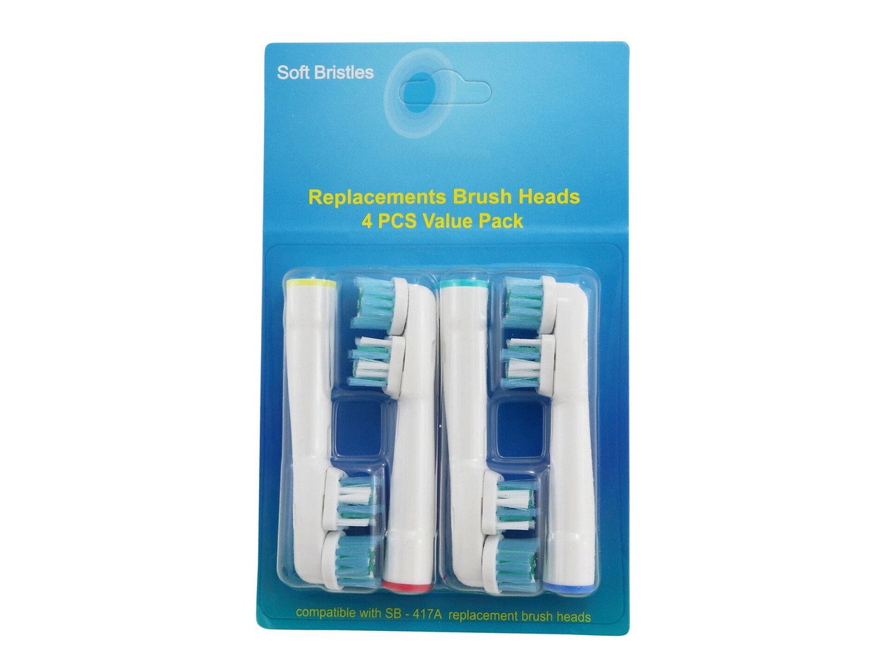 Насадка для зубної щітки, аналог Dual Clean (4 шт)