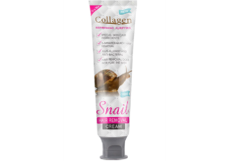 Крем для депіляції Snail Collagen, видалення волосся