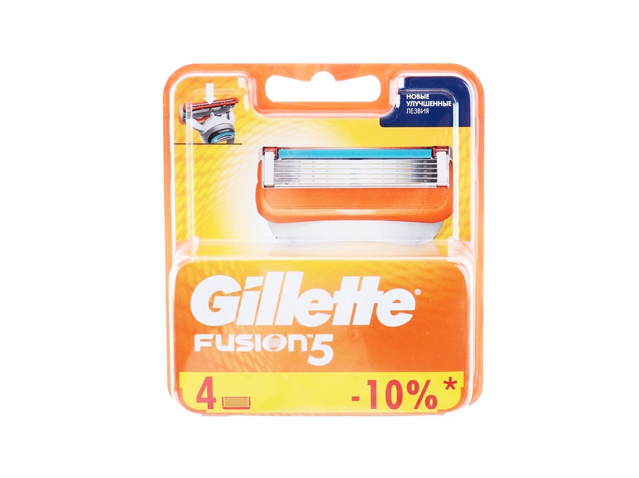 Леза, касети, картриджі Gillette Fusion (8 шт)
