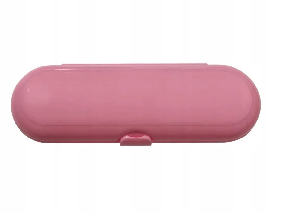 Універсальний футляр/чохол для електричної щітки і 2 насадок з зубної щітки Braun Oral-b (рожевий)