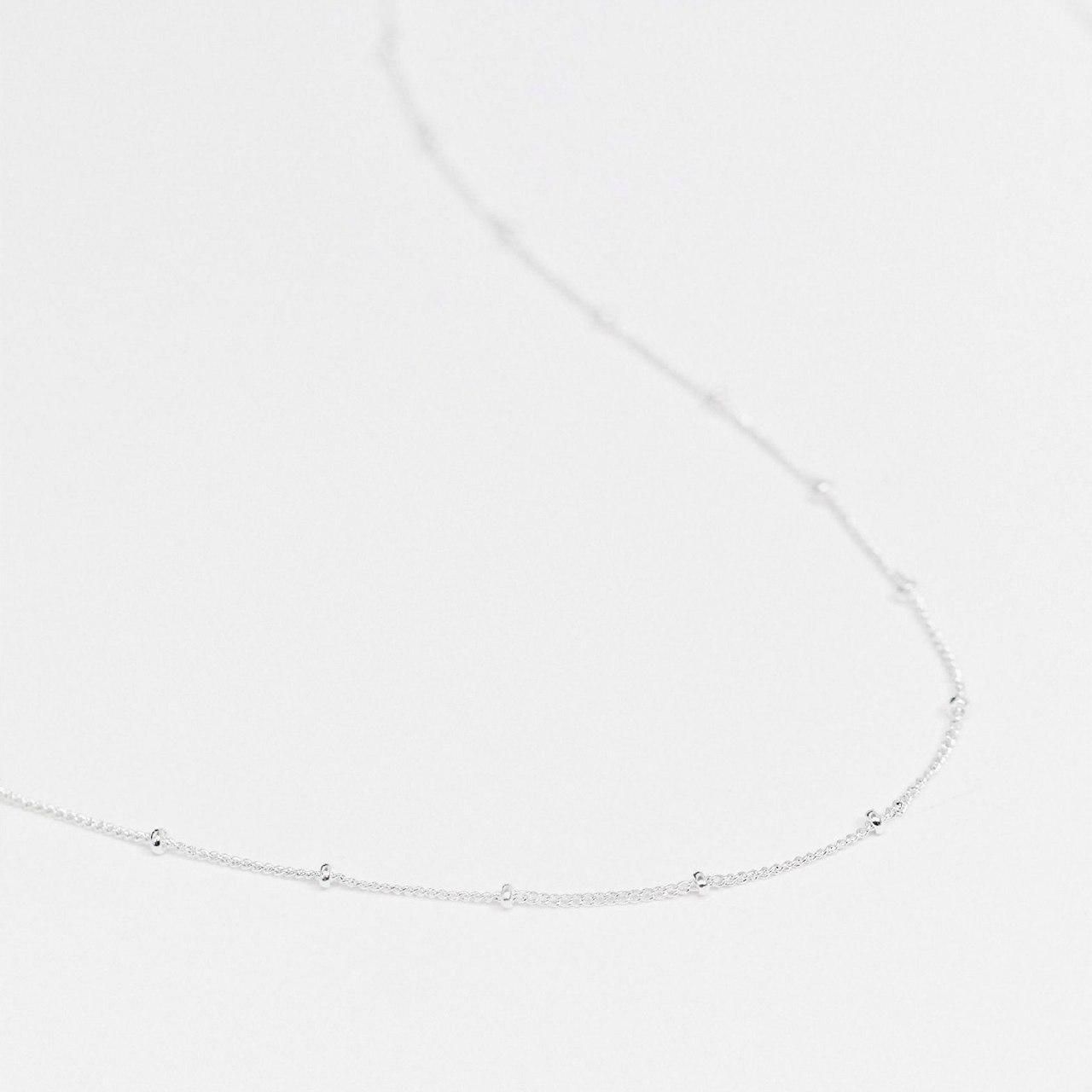 Серебряное колье "Утонченность", 925"